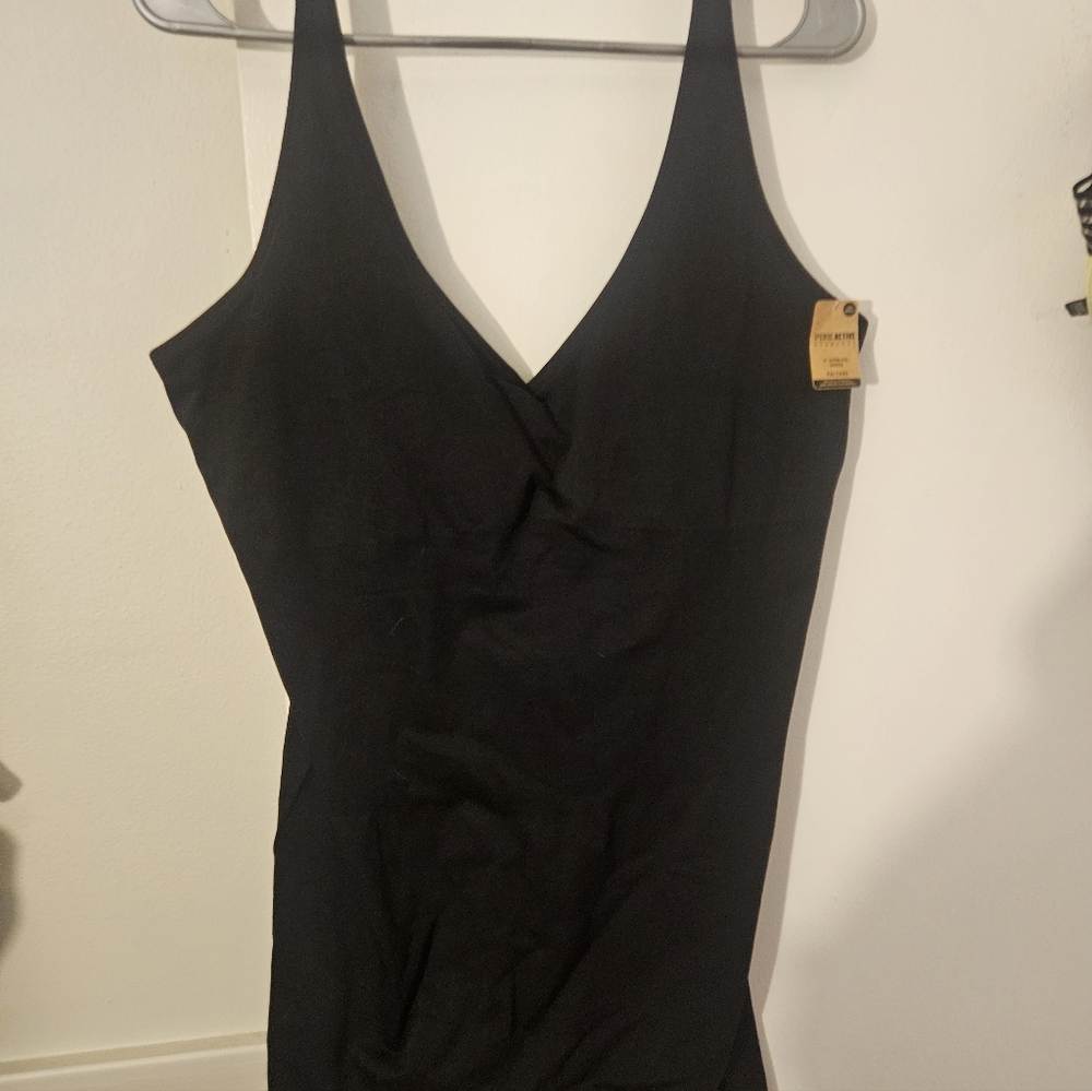 Large Black Womens Body Suit